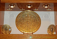 Exquisite gold damascene plate - my favourite!