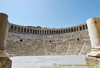 View of Aspendos Theatre