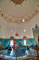 View of Green Tomb room