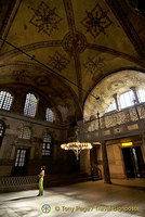 Inside Hagia Sophia, Istanbul, Turkey