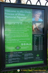 About the Diana, Princess of Wales, Memorial Fountain