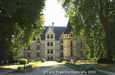 Chateau d'Azay-le-Rideau - France