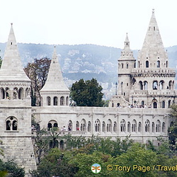 Budapest Castle Hill and the Fisherman's Bastion