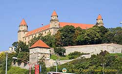 Bratislava Castle: the upside-down-table