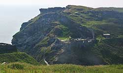 Tintagel Castle ruins - King Arthur's?