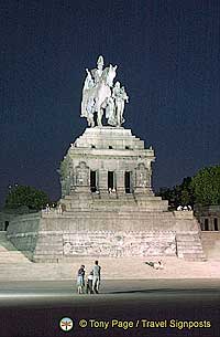 Statue of Wilhelm II at the Deutsche Ecke