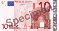 10 euro note (front)