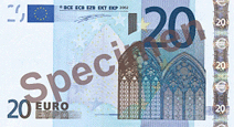 20 euro note (front)