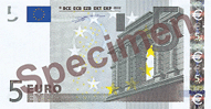 5 euro note (front)