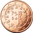 5 cent coin (back)