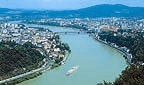 Linz is on the Danube in AUstria
