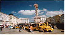 City Square and Trinity Column, Linz, Austria