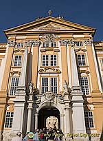 Entrnce to Melk Abbey