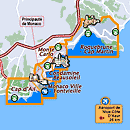 map of Monaco
