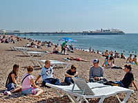 Sunny Brighton beach