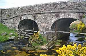 Stone bridge on Dartmoor