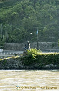 Lorelei Rock, Rhine River Cruise