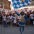 palio-flag Paolo raises the flag