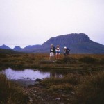 WH Overland track In the wilderness on Tasmania's Overland Track