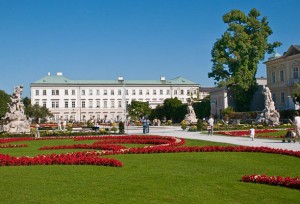 Mirabell Palace, a Sound of Music location