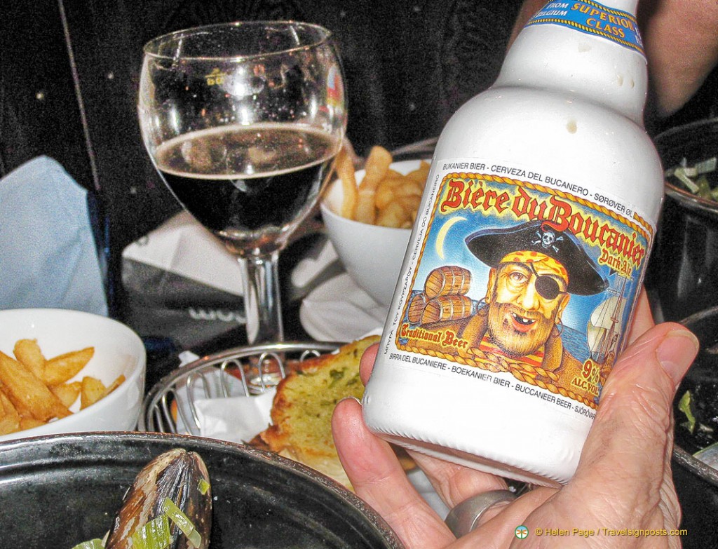 Biere du Boucanier, a real Belgian pirate's brew!