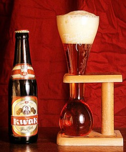 Kwak beer and Coachman's glass