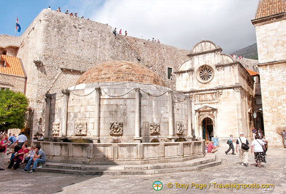 Onofrio Fountain, Dubrovnik