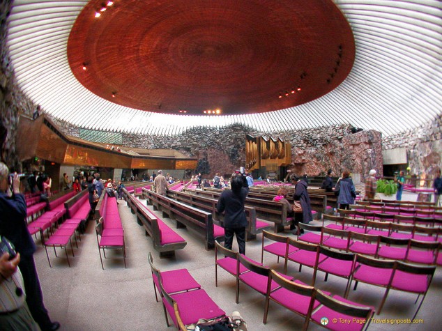 The Rock Church, Temppeliaukio Kirkko,  Helsinki
