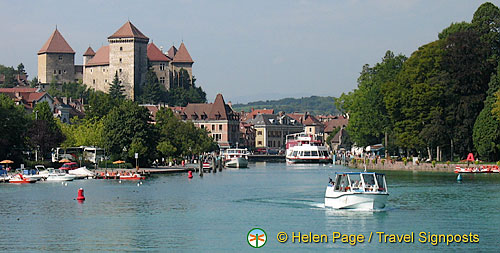 Lac d'Annecy boat cruise