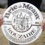 A wheel of Brie de Meaux