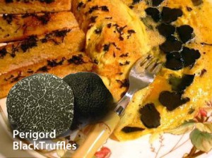 Perigord black truffles make a great omelette!