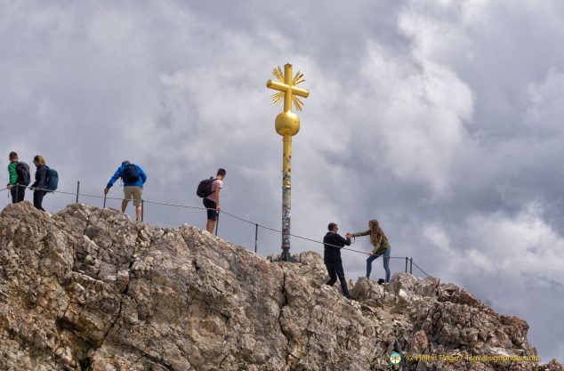Zugspitze summit cross