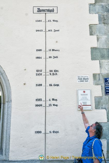 Passau flood marker