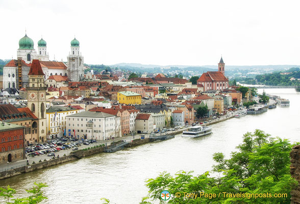 Danube River at Passau