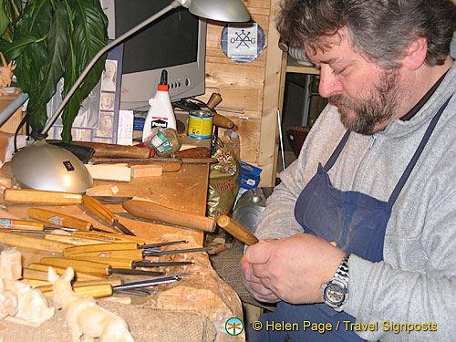 Oberammergau woodcarving