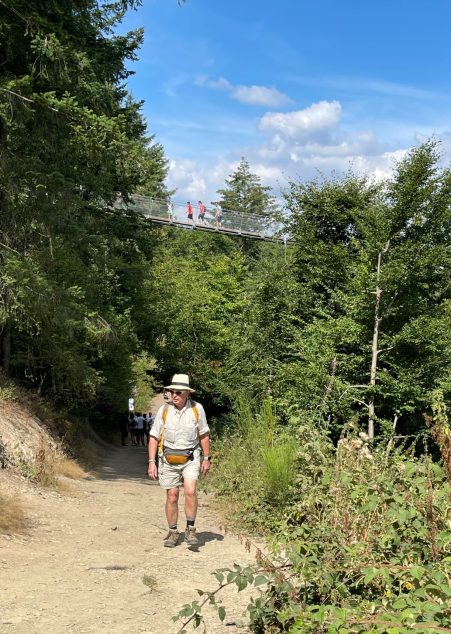 Geierlay Bridge hike