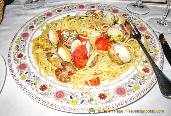 Linguine Vongole Seafood Pasta