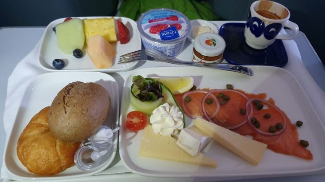 Finnair Breakfast