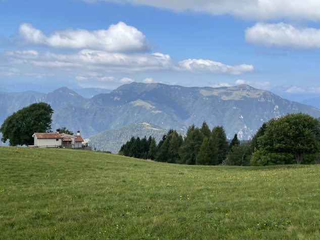 Monte Cesen panorama