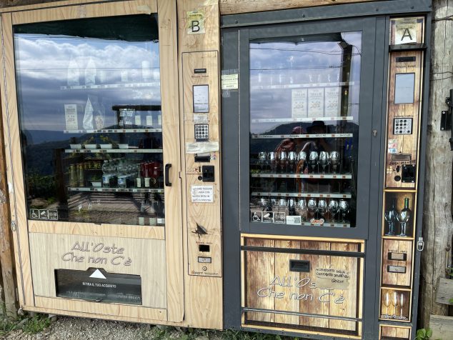 Prosecco vending machine