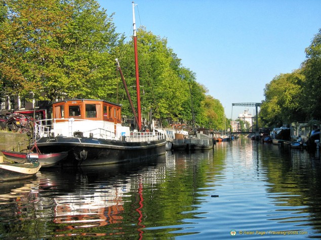 Amsterdam canals make it the Venice of the North