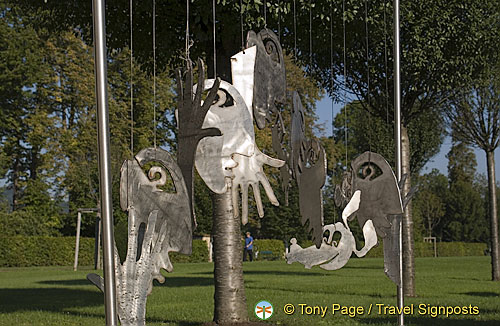 Melk Abbey Garden sculptures