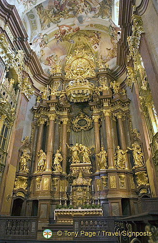 The artists chosen for the decoration of the church were prominent masters in their fields