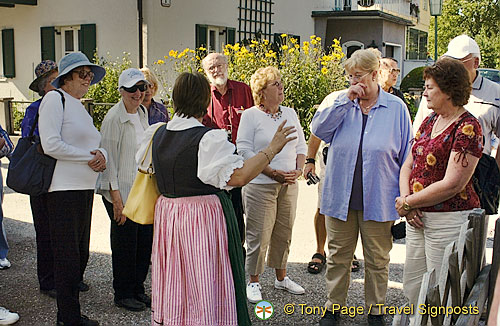Local tour guide in Mondsee