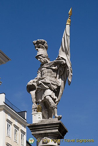 St Florian, Patron saint of firefighters[Salzburg - Austria]