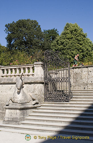 Mirabell Gardens was the setting for the Do-Re-Mi scene