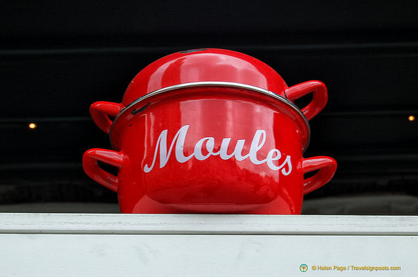 A moules pot