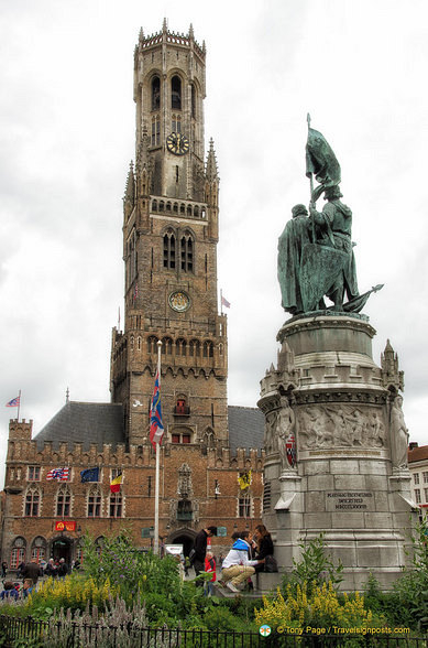 Breydel and de Coninck were two guildsmen who led a rebellion against the French