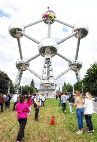 The Atomium is Brussels' most popular attraction