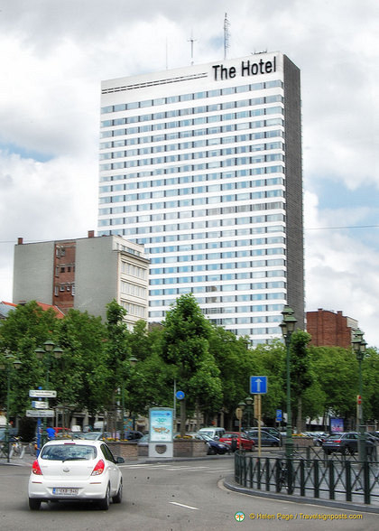The Hotel Brussels, a 421 room hotel near trendy Avenue Louise